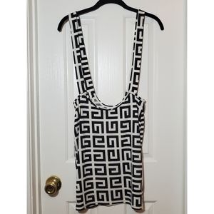 Shein - Suspender Skirt